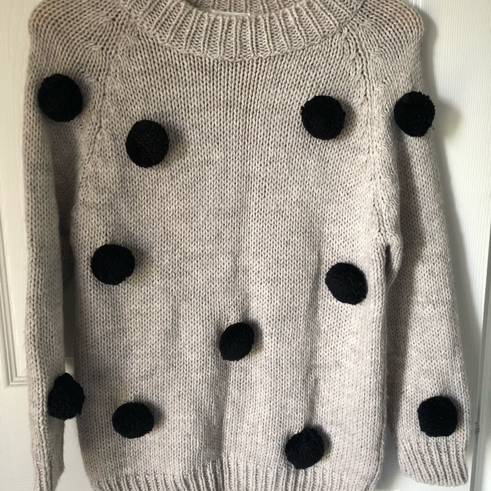 Zara winter collection Pom Pom sweater